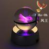 New Pokmon Crystal Ball Night Light Snorlax Vulpix Anime Peripherals Fashion Delicate Personality Room Emit Light Ornament