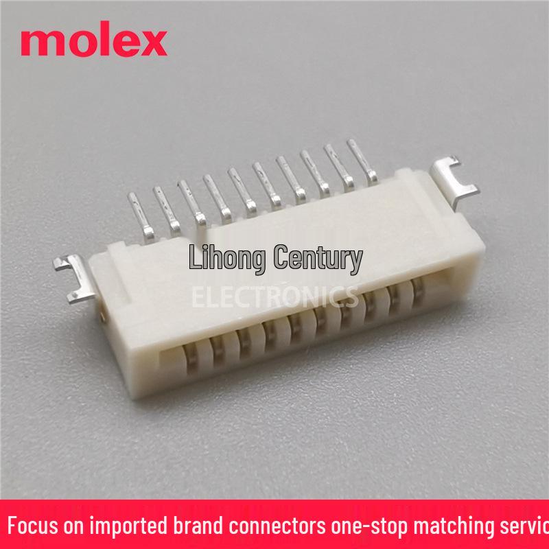 Molex 52793-1070 1.0mm Pitch Horizontal Mount FFC/FPC Connector, 10-Pin