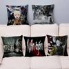 Рок-группа Korn Без названия Делюкс Стежок Наволочка Lucky Dragon Наволочка для диванной подушки Украшение дома и комнаты Детский подарок