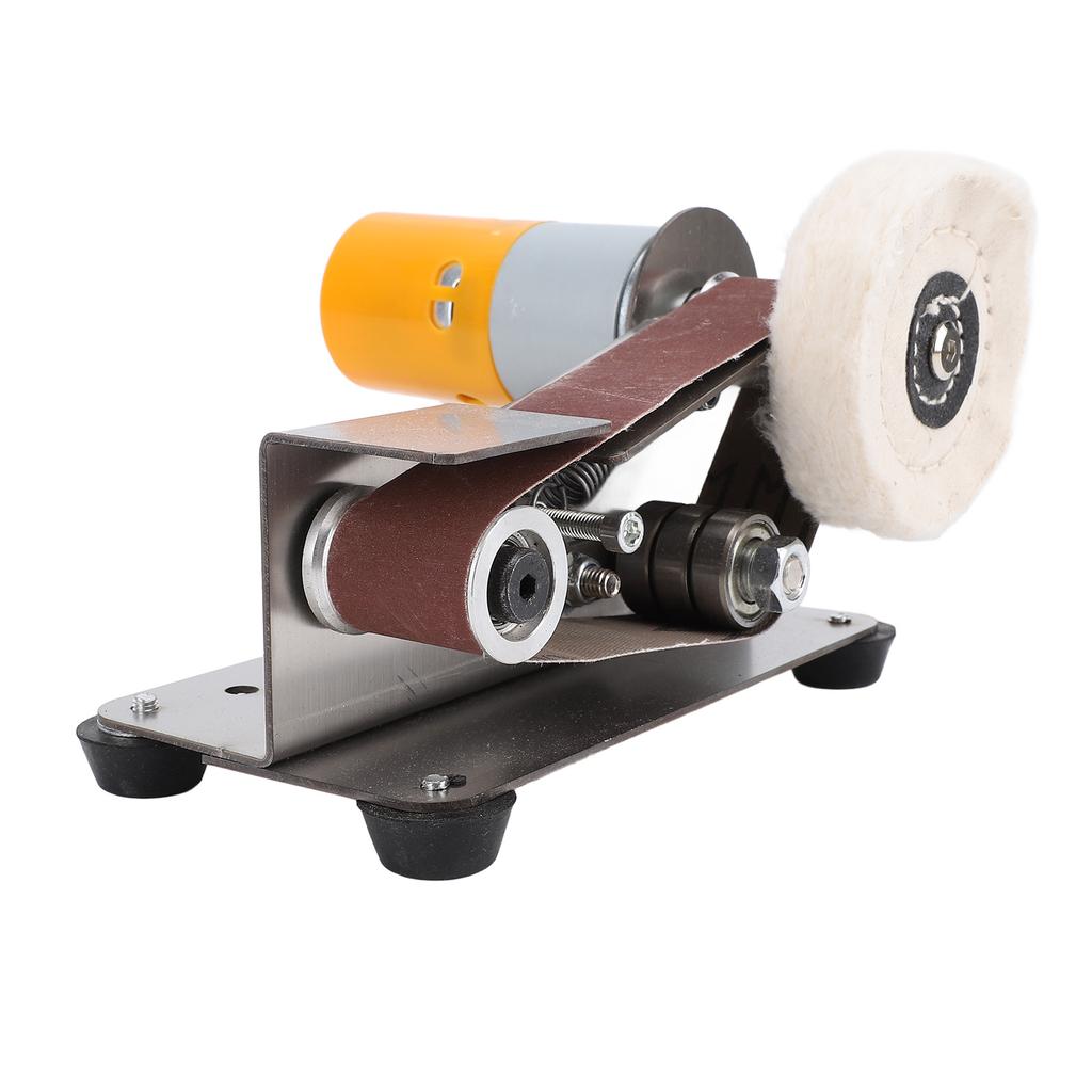 15 градусов Мини Ленточная Шлифовальная Машина 7 Скоростей Электрический Шпиндельный Шлифовальный Станок Ленточная Шлифовальная Машина Для Резки