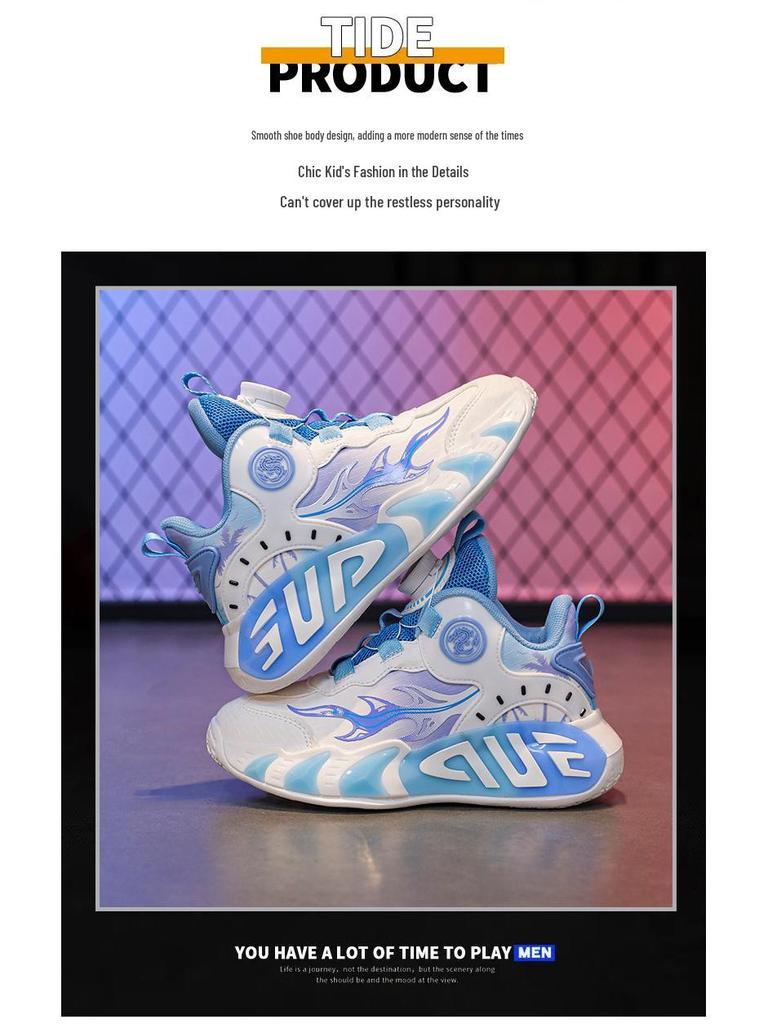 Дышащие кожаные кроссовки для девочек 2025 года для баскетбола и бега