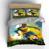 Soccer Player Design Bedding Set Bedding set (1 duvet cover, 2 pillowcases, duvet not included)