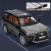 1/24 Lexus LX570 внедорожник литой металлический сплав модель автомобиля литые металлические внедорожники модель автомобиля звук свет симуляция детская игрушка подарок