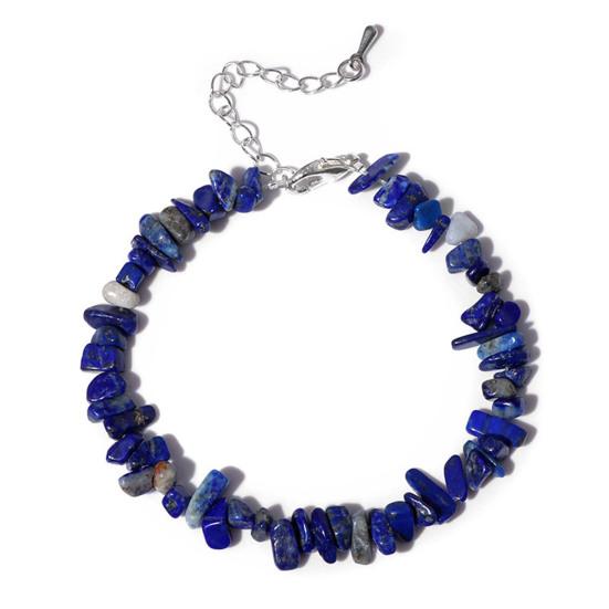 Women Bracelet Irregular Beads Decor Adjustable Length Non-fading Bracelet Wrist Jewelry Versatile