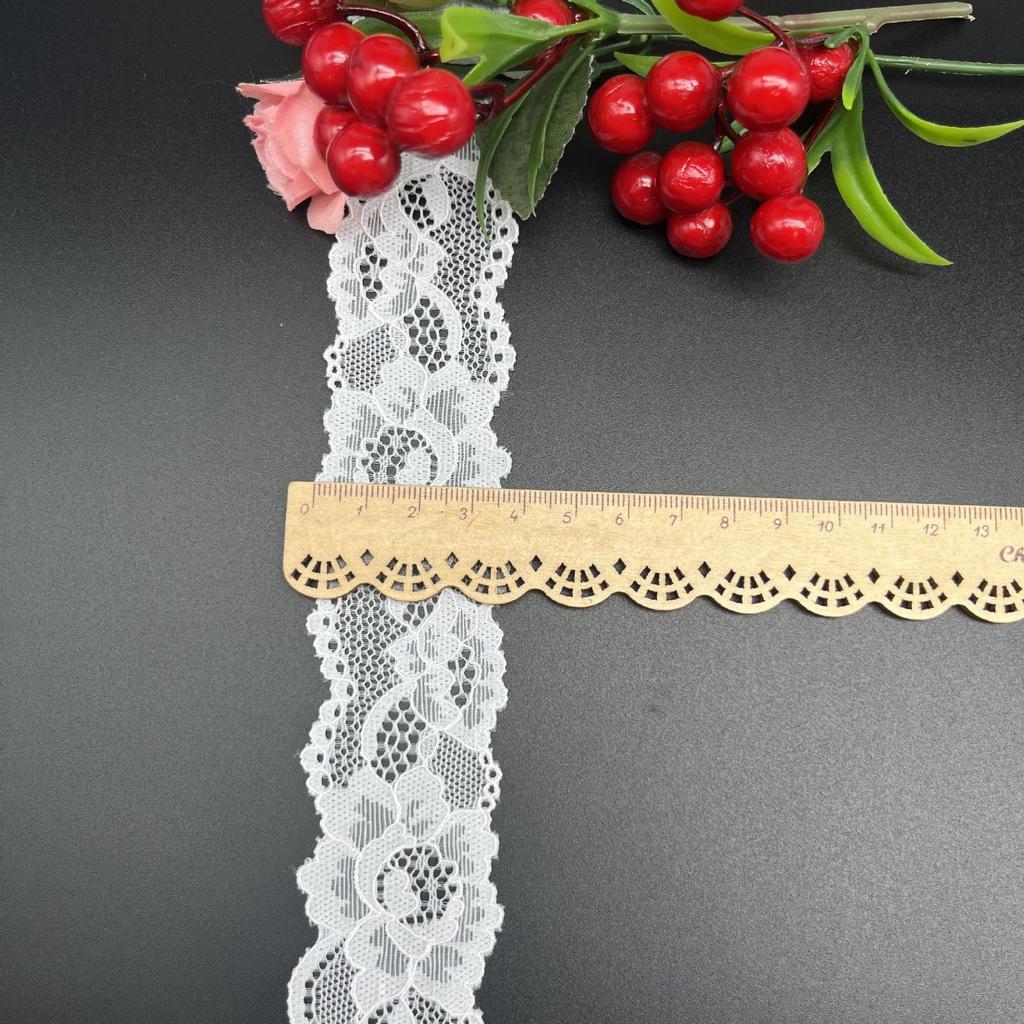 Элегантное многоцветное эластичное кружево, кружево, ажурная занавеска, декоративное кружевное белье, свадебная одежда, аксессуары из лент, рукоделие, изготовление лент
