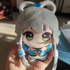 Cute Luo Tianyi Plush Toy Mini Cotton Doll Cute Chibi Virtual Singer Character Stuffed Keychain Pendant for Vocaloid Fans Backpack Decor Birthday Gift