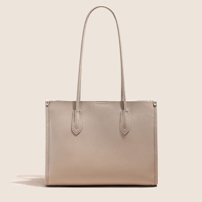 New Genuine Leather Women's Bag High-end Shoulder Bag for Women's Large Capacity Commuting Cowhide Women's Tote Bag