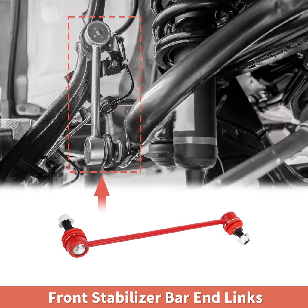 UXCELL 2pcs Front Sway Bar Links Stabilizer Link Kit for GMC Terrain 2010-2012