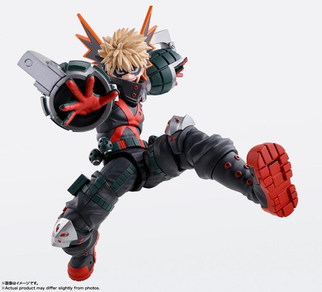 TAMASHII NATIONS Моя геройская академия Бакуго примерно ПВХ АБС раскрашенная фигурка S.H.Figuarts Кацуки, 145 мм, и