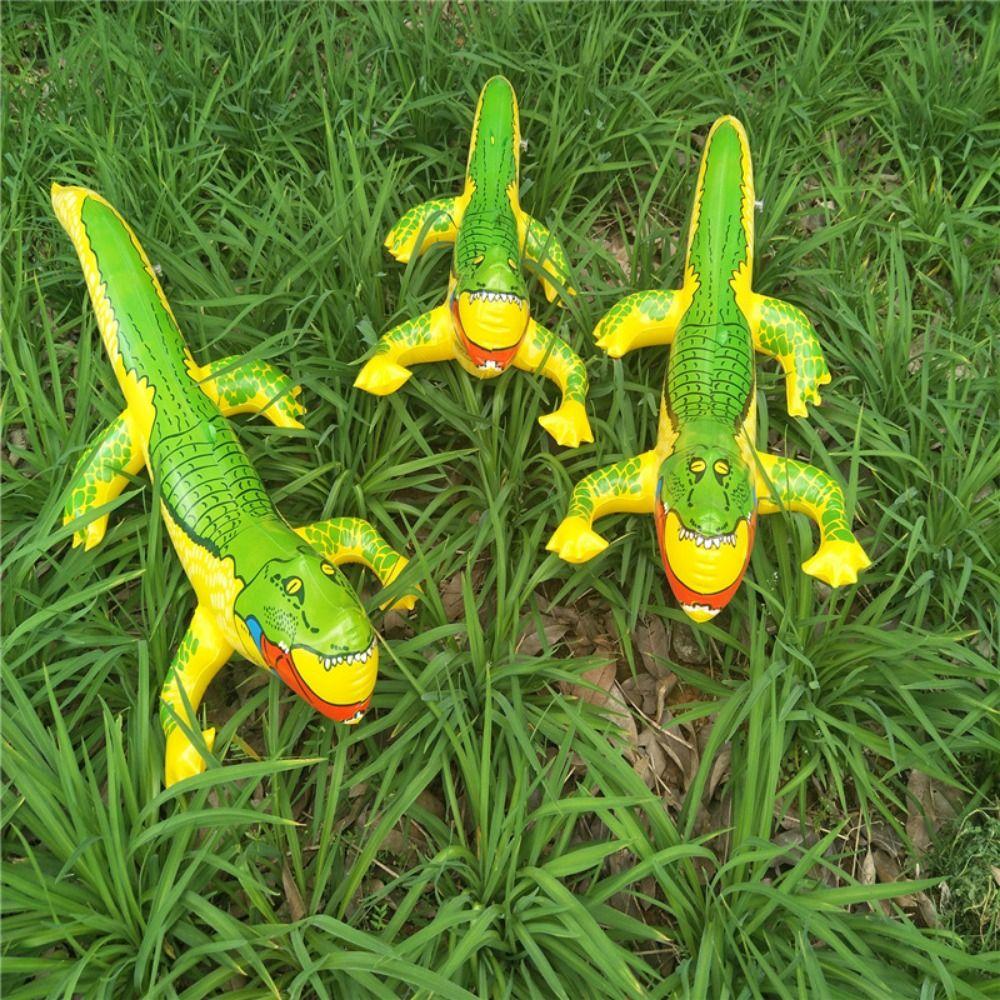 2 шт. Надувной плавающий водный игрушечный шар-аллигатор ПВХ Надувной матрас для бассейна Бассейн
