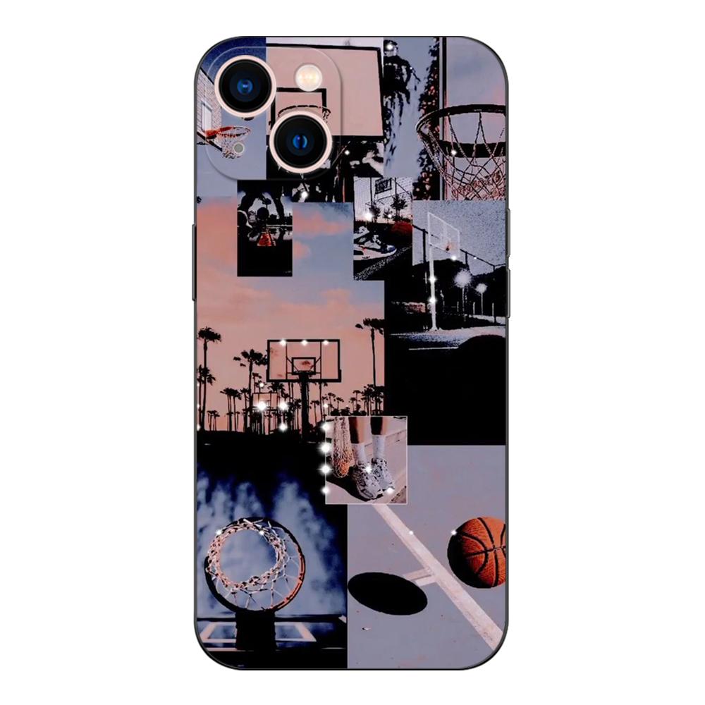 Черный чехол из ТПУ для Huawei P30 Lite P30 Pro P40 LITE EP Smart 2020 Cover basketball