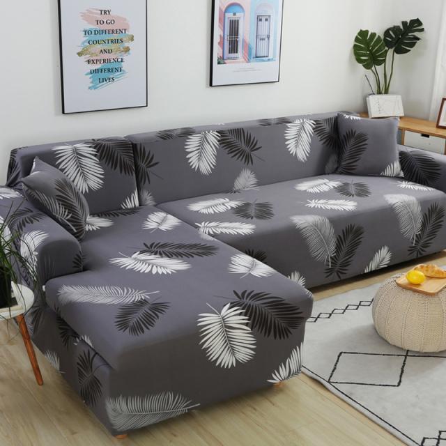 Чехол для дивана с квадратной решеткой, чехол для дивана, эластичные чехлы для домашних животных, защита Chaselong, L-образная форма, защита от пыли, можно стирать в машине