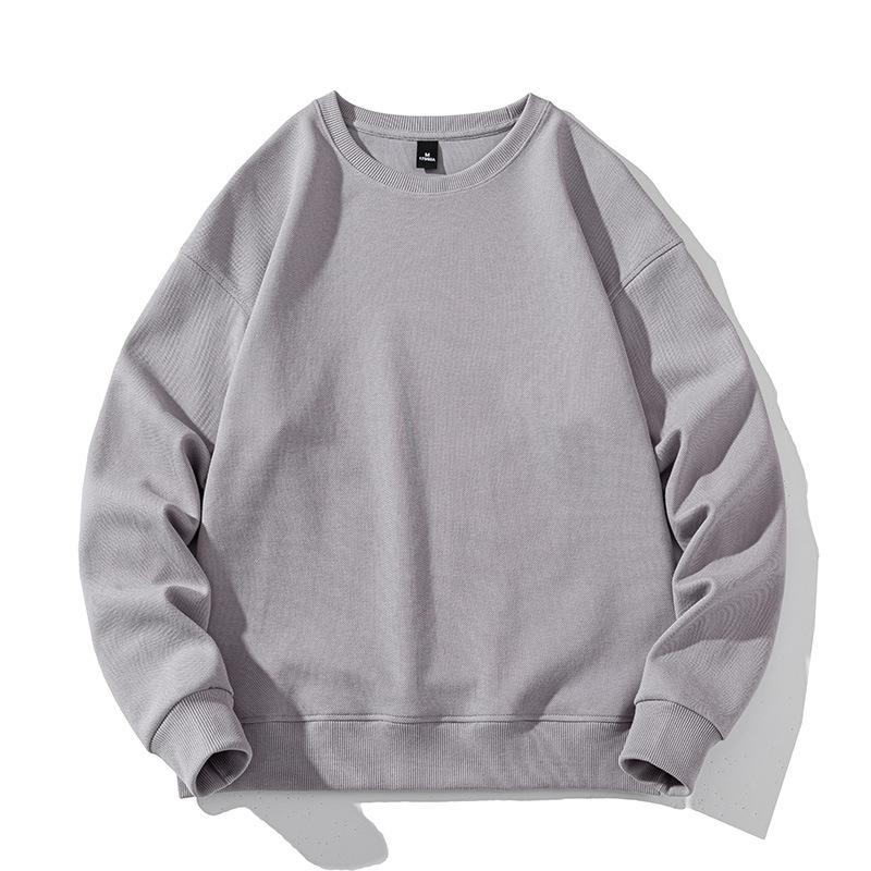 Men Spring and Autumn Basecoat Long Sleeve T-shirt Men Sweater Men Long Sleeve T-shirt Fashion Autumn Clothing White Men Top