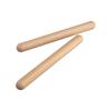 Classic Wooden Wood Color Rhythm Learning Musical Toy Musical Beating Rhythm Sticks Drum Sticks