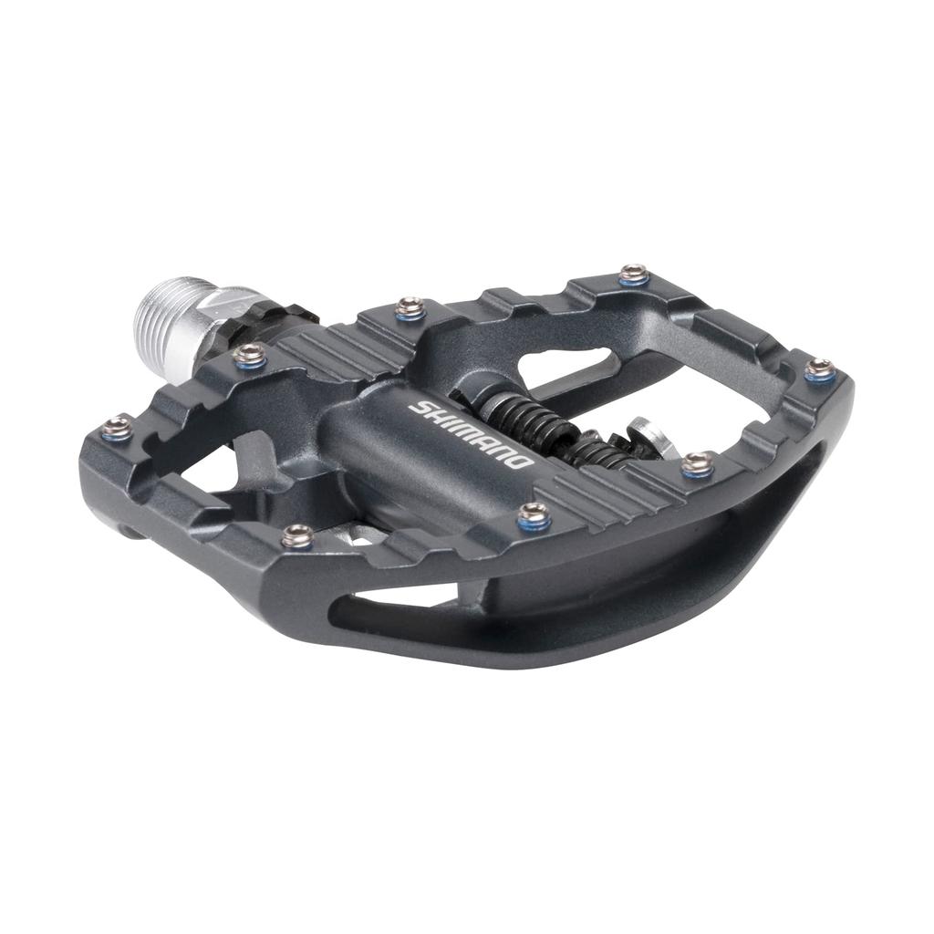SHIMANO Педали EPDEH500 PD-EH500 SPD/Плоские [Темно-серый]