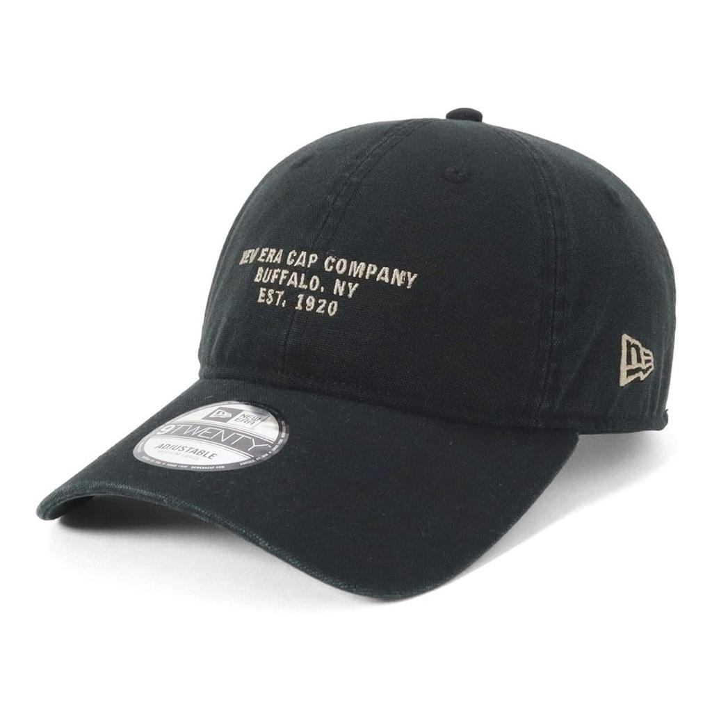 [New Era] New Era Cap 9TWENTY Long VisorEasySnap 14655376 NER34C9339 Black ONSPOTZ Exclusive Men's Women's Hat 920 Long Visor Long Brim SpringSummer