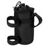 Thermal bottle bag for bike or scooter 1 l black