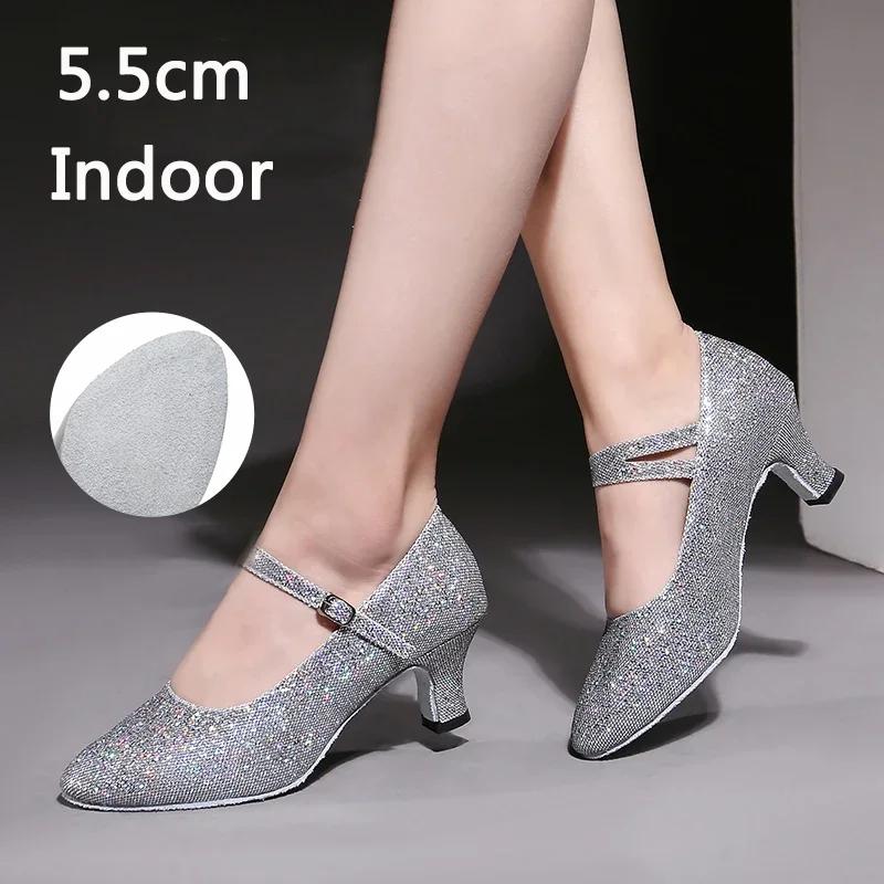 Бальные Кроссовки Туфли для Латиноамериканских Танцев indoor/outdoor Женские Мягкая Подошва Танцевальная Обувь Современный Джаз Танго Туфли Закрытый Носок