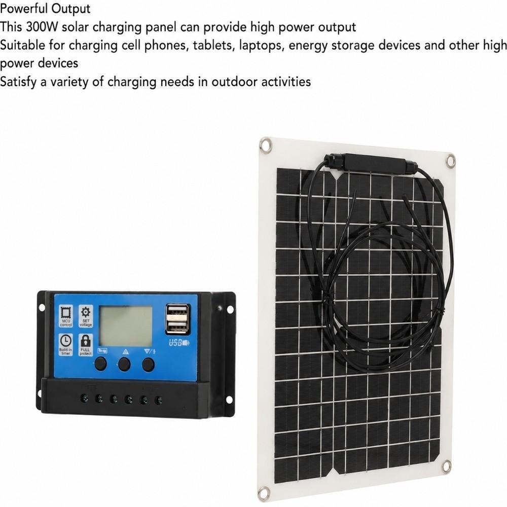 300W Solar Charger Controller 50A Solar Maintainer Kit Reliable Solar Battery Charger RV Camper