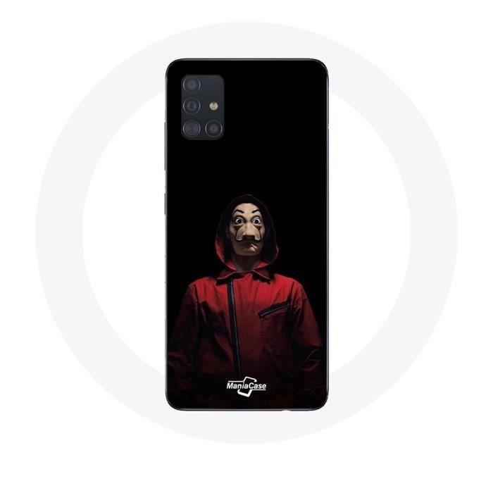 Coque - La casa de papel - Samsung Galaxy A51 - Souple - Noir - Protection