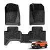 LUCKEASY for GWM Tank 300 2024 2025 Car Floor Mats Cargo Liner Trunk/Backrest Mat TPE 3D All Weather Right Hand Drive Black