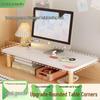 Computer Riser Desk Extender & Bookshelf Storage Rack
