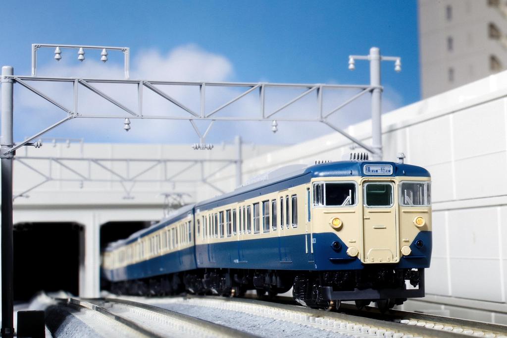 KATO N Gauge 113 Series 1000 Series Rapid Line Basic Set Railway Model Train Yokosuka/Sobu 7-Car 10-1801