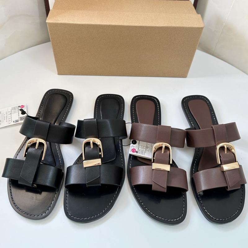Soleist Женские летние плоские сандалии Модные с металлической пряжкой Ремешок Zapatos De Muje Бренд Открытый носок Повседневные пляжные римские сандалии для женщин
