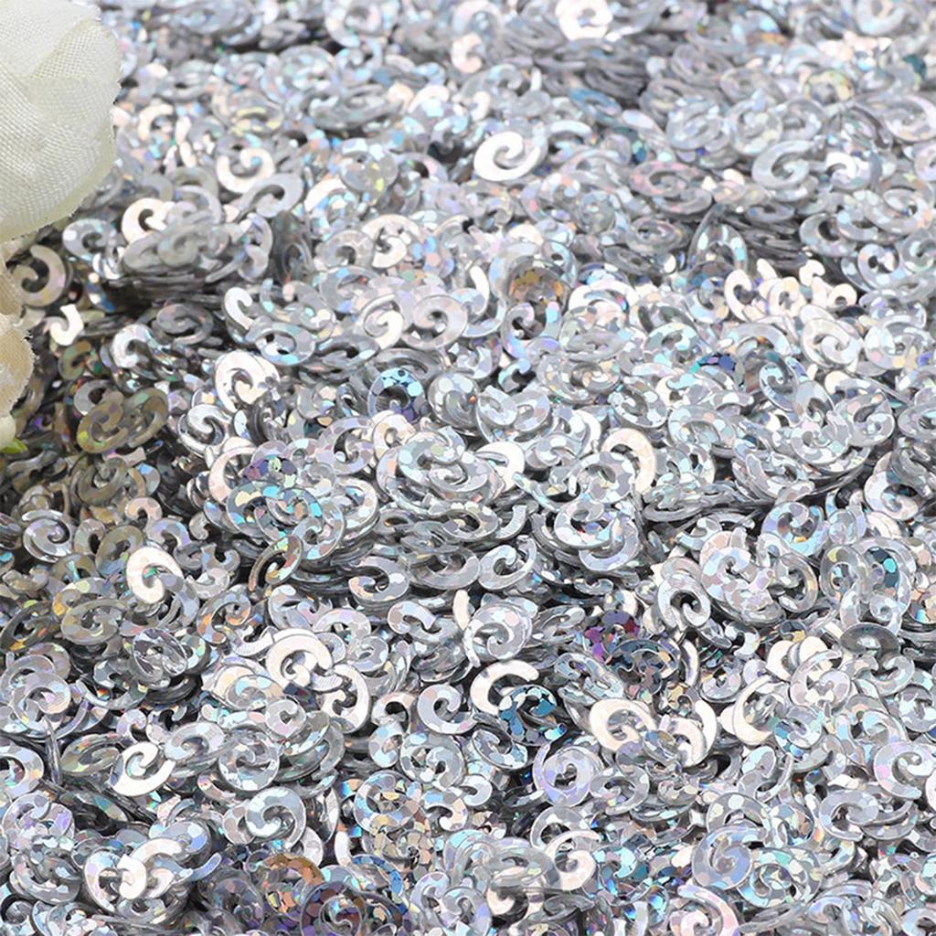 500 г 5 мм пайетки спиральной формы пайетки разноцветные украшения DIY аксессуары пайетки стеклянные шарики наполнитель пайетки
