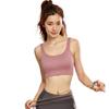U-Shaped Fitness And Back Sports Bra, Widened And Adjustable Yoga Suit, Anti Sagging Bra Vest With Breast Pads For Women