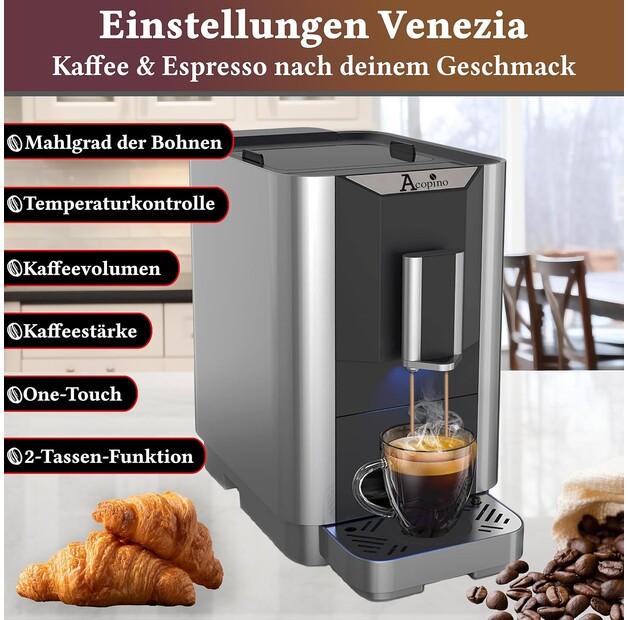 Coffee Machine Acopino Venezia Anthracite (SW10215.1)