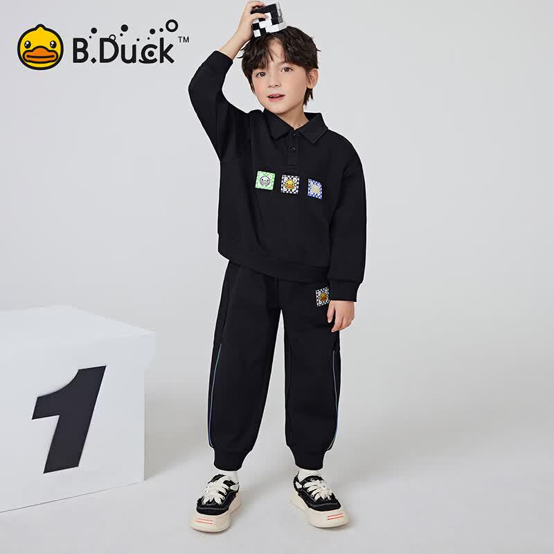 Комплект из поло и спортивных штанов для мальчика B.Duck