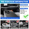Console Organizer Tray Cup Holder Fits for -2025 Ford F150 & -2026 F250 F350 F450 F550 40/20/40 Jump Seat Center Console Storage Cup Holder ert for