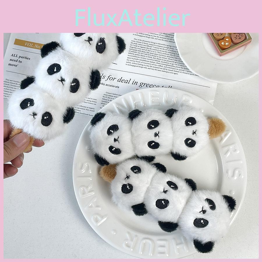 Cute Plush Cartoon Panda Backpack Charm With Lollipop Design Adorable Child Toy