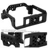 Aluminium Alloy Extension Cage Photography Accessory for Canon EOSR Mirrorless Camera