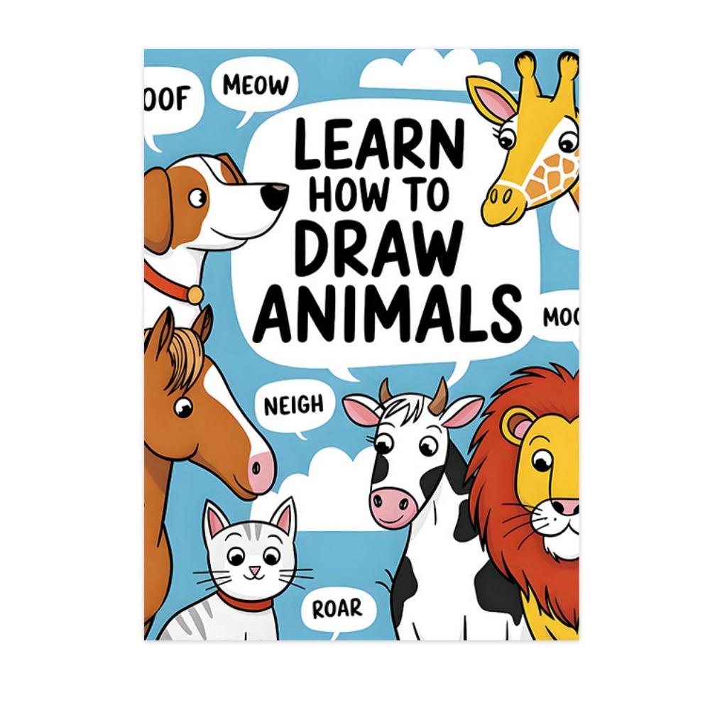 Travel Drawing Cartoon Coloring Book Enlightenment Early Education Graffiti Copy Sketch Book Stationery Doodling
