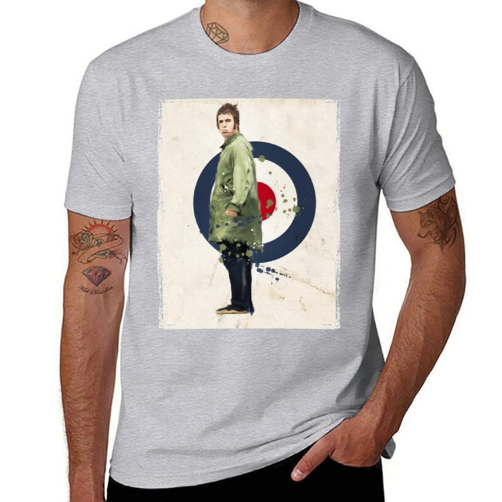 Liam gallagher classic art Футболка свитшот новое издание мужские футболки с принтом аниме