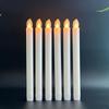 Светодиодные свечи без дыма на длинных подставках с 10-кнопочным пультом для свадеб и торжеств