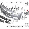 Brand New Front Fog Lamp Support Frame Mounting Bracket 51118054511 51118054512 For 2014-2016 BMW 428i