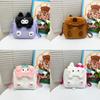 Adorable Plush Childrens Shoulder Bag Cute Cartoon Design Versatile Multi-functional Bag For Kids