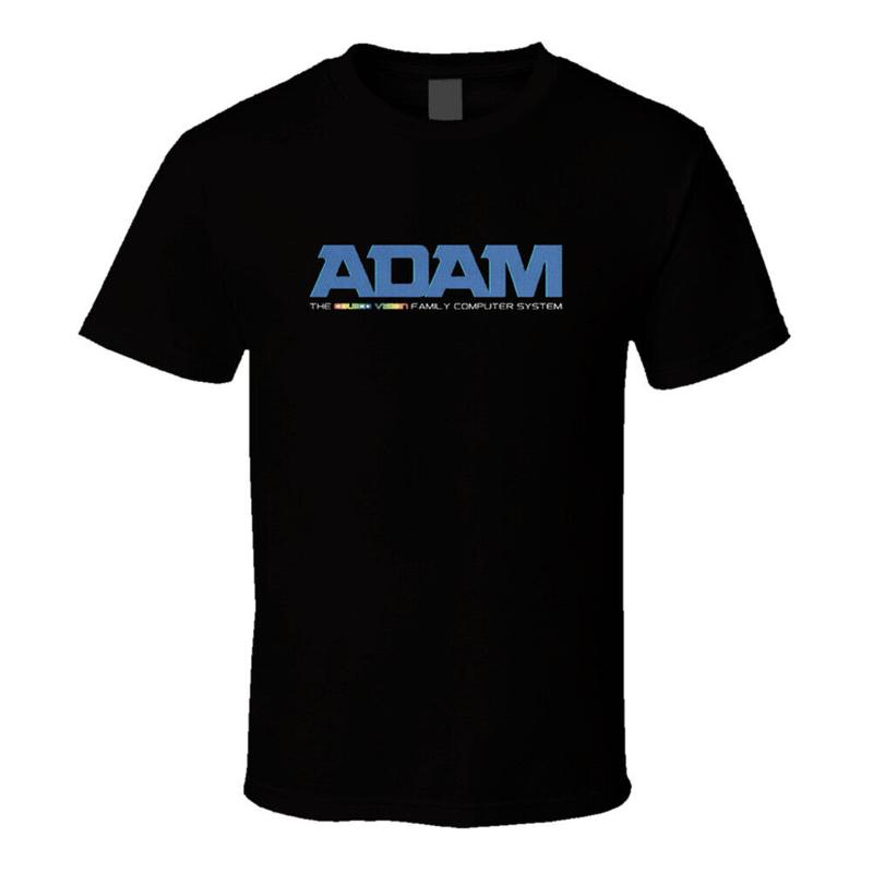 Футболка с изображением компьютерной системы Coleco Adam