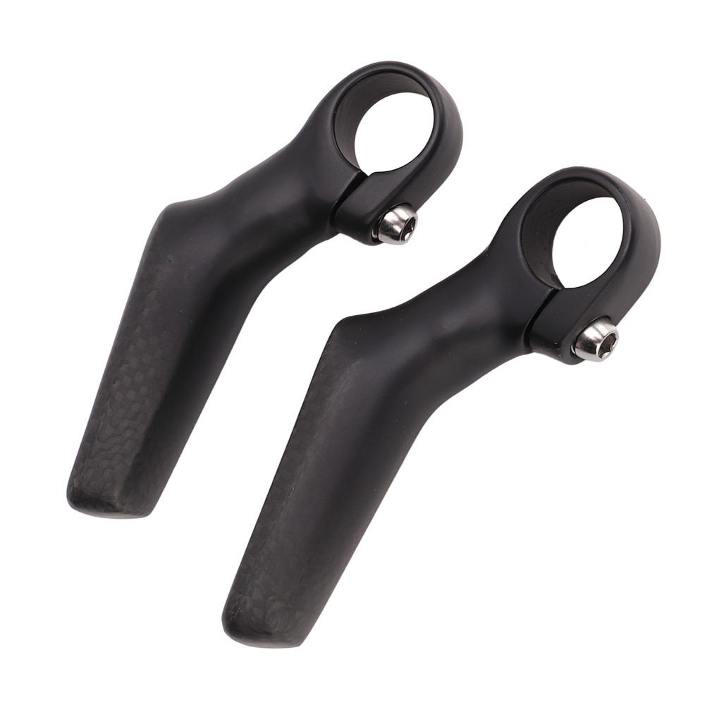 1 Pair L Shape Bike Handlebar Bar Ends Ergonomic Bike Auxiliary Handlebar Mountain Bike Riding
