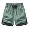 Шорты для спорта и отдыха для мужчин, пляжные шорты для мужчин, быстросохнущие эластичные шорты Ice Silk Five Point Shorts