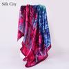 High-quality Luxurious Silk Scarves Headband Scarfs Neck Scarf For Women Chain Silk Scarf Women's Decorative Shawl