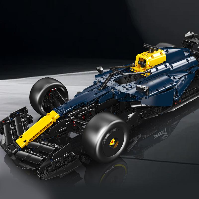 Mould King 13207 Технические Автомобильные Игрушки Набор Строительных Блоков Гоночный Автомобиль RB20 Сборка Модель Формулы 1 Кирпичи Рождественский Подарок для Детей