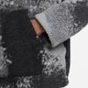 Nike Мужская куртка Sport Essentials с принтом Tie-Dye Sherpa с капюшоном, верхняя одежда Moon-Fossil-Grey DD5010-010