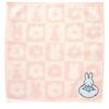Miffy Towel Powder Color Handkerchief, (Pink), Women's, Approx. 25cm, 000195-0021-01