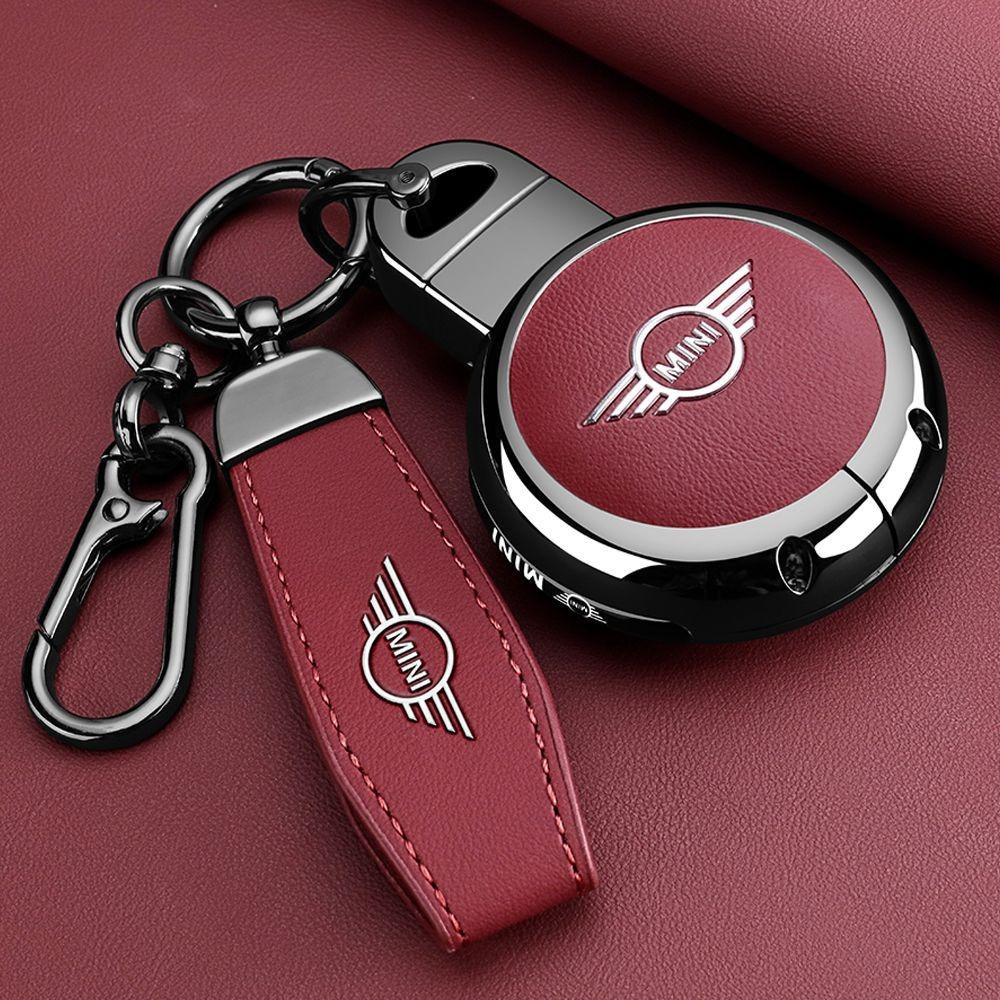 Кожаный Чехол-Крышка-Защита для Брелока Автомобильного Ключа BMW MINI COOPER S ONE JCW F54 F55 F56 F57 F60 CLUBMAN COUNTRYMAN Брелок
