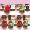 Plush Keychain Capybara Toy Pp Cotton Stuffed Bag Decor For Gift Children
