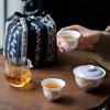 Керамический дорожный чайный набор для кунг-фу